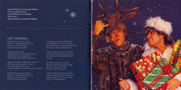 George Michael & Wham! : Last Christmas  (The Original Motion Picture Soundtrack) (CD, Comp)