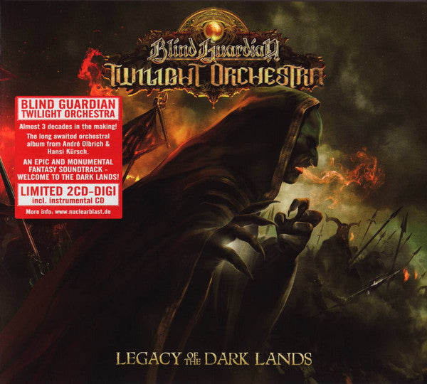 Blind Guardian Twilight Orchestra : Legacy Of The Dark Lands (CD, Album + CD + Ltd, Dig)