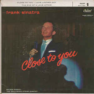 Frank Sinatra : Close To You, Part 1 (7", EP)