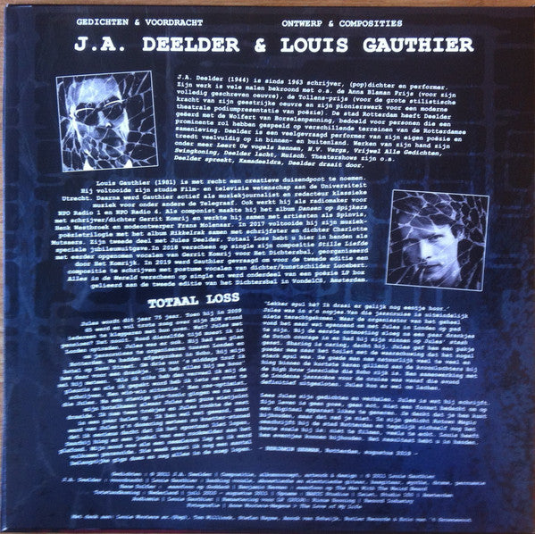 Jules Deelder, Louis Gauthier (2) : Totaal Loss (LP, Album, RE, cle)