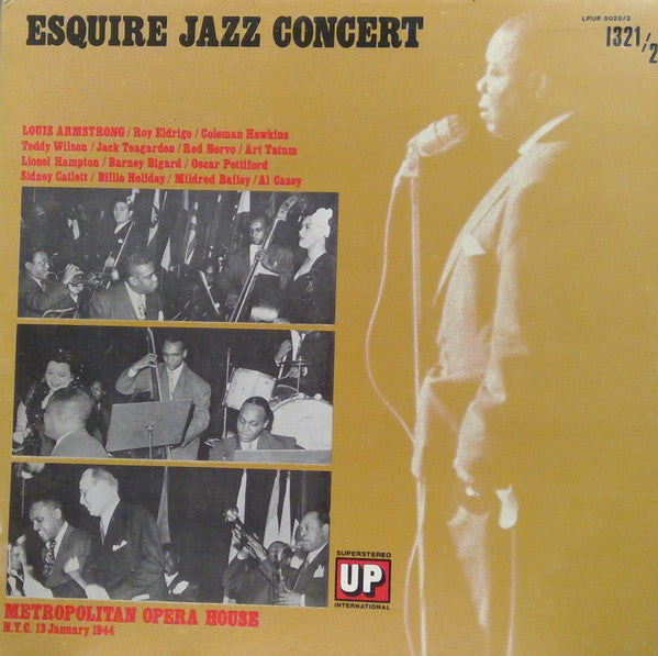 Esquire All Stars : Esquire Jazz Concert - Metropolitan Opera House N.Y.C. 13 January 1944 (2xLP, Gat)