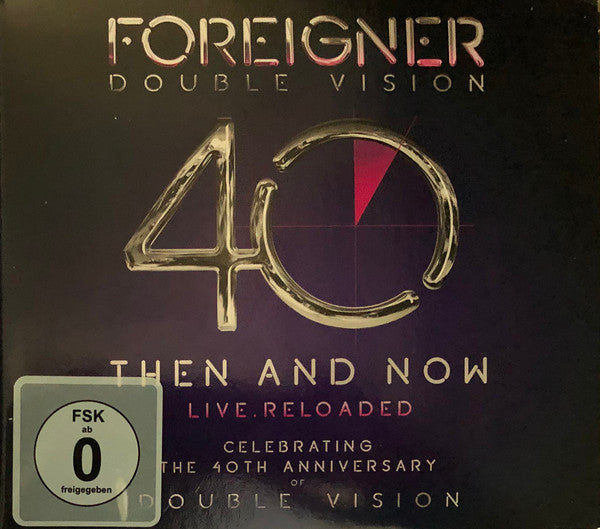 Foreigner : Double Vision: Then And Now  Live.Reloaded (CD, Album + DVD-V, NTSC)