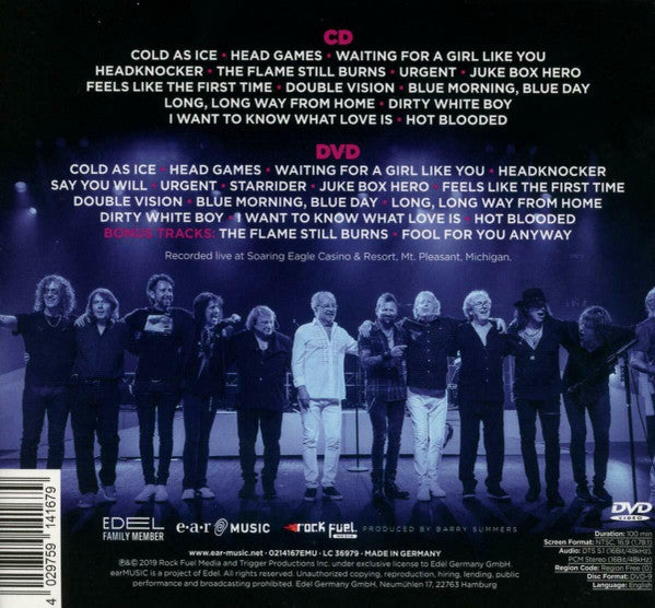 Foreigner : Double Vision: Then And Now  Live.Reloaded (CD, Album + DVD-V, NTSC)