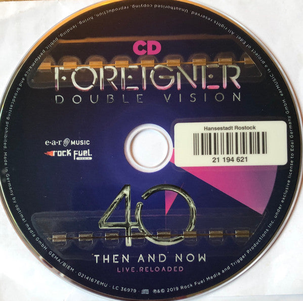 Foreigner : Double Vision: Then And Now  Live.Reloaded (CD, Album + DVD-V, NTSC)