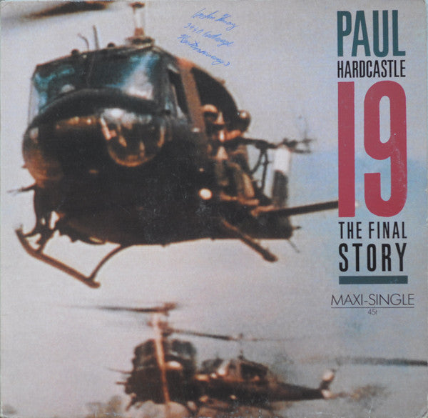 Paul Hardcastle : 19 (The Final Story) (12", Maxi)