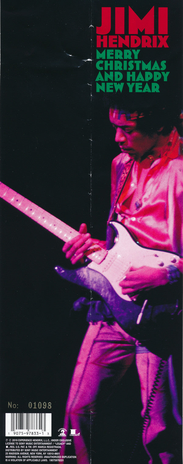Jimi Hendrix : Merry Christmas And Happy New Year (12", EP, Ltd, Num, Pic)