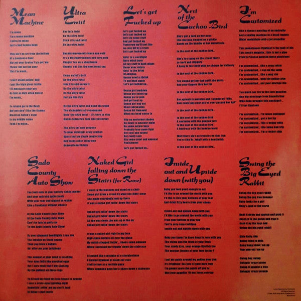 The Cramps : Flamejob (LP, Album, RE)