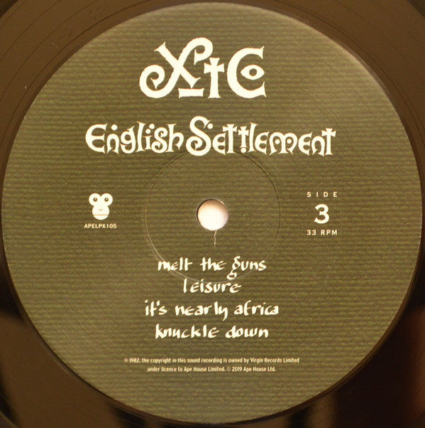 XTC : English Settlement (2xLP, Album, RE)