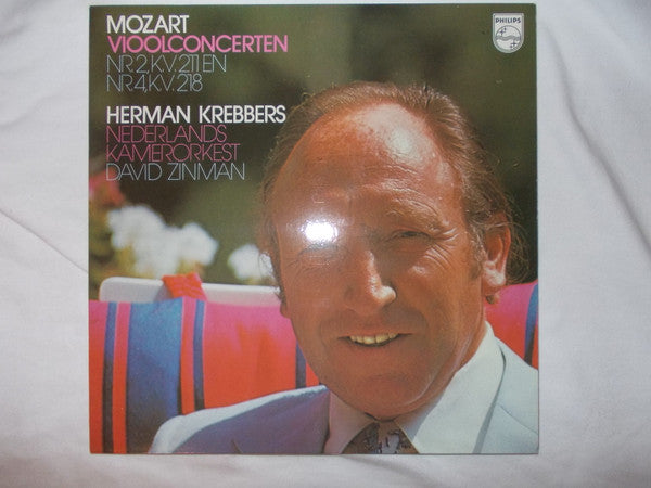 Beethoven* L. van Beethoven Herman Krebbers, Concertgebouworkest, Bernard Haitink, Johannes Brahms, W. A. Mozart*, Nederlands Kamerorkest*, David Zinman : Hermann Krebbers - Mozart - Beethoven - Brahms (3xLP, Album, S/Edition)