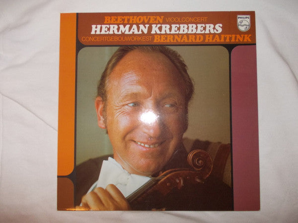 Beethoven* L. van Beethoven Herman Krebbers, Concertgebouworkest, Bernard Haitink, Johannes Brahms, W. A. Mozart*, Nederlands Kamerorkest*, David Zinman : Hermann Krebbers - Mozart - Beethoven - Brahms (3xLP, Album, S/Edition)