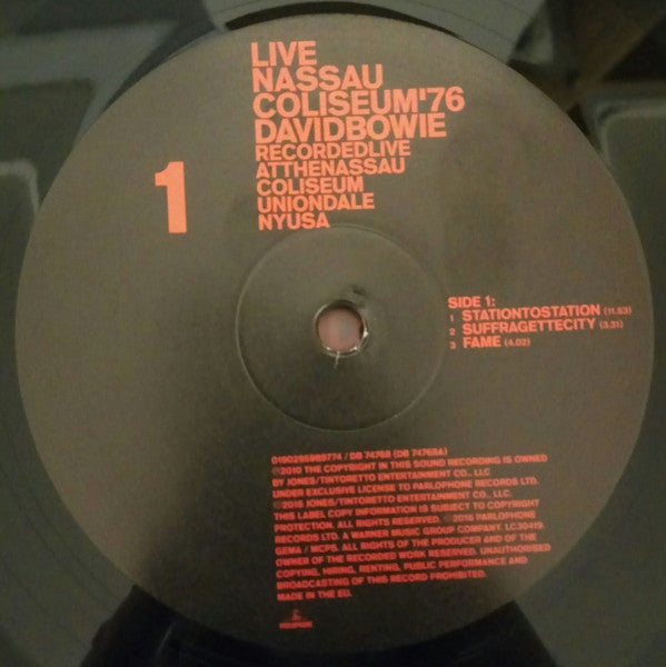 David Bowie : Live Nassau Coliseum '76 (LP, Album + LP, Album, M/Print)