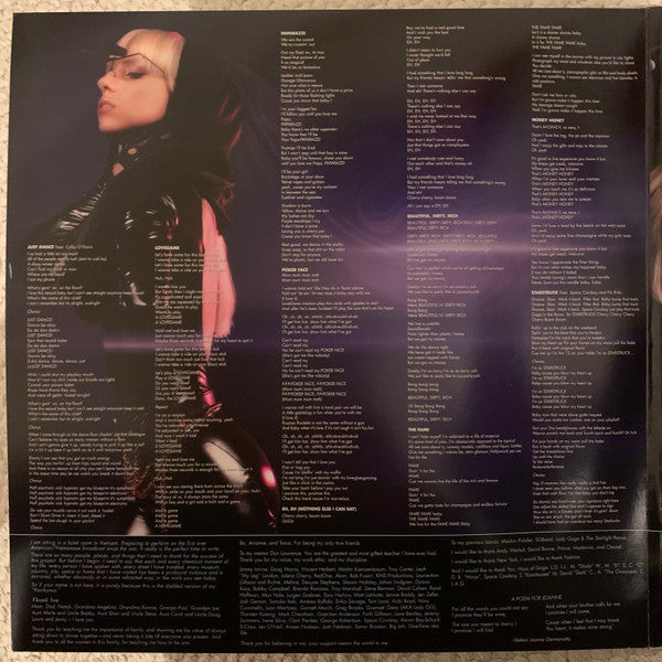 Lady Gaga : The Fame (2xLP, Album, Ltd, RE, Blu)