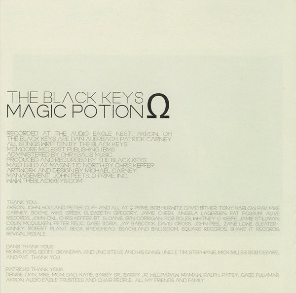 The Black Keys : Magic Potion (CD, Album)