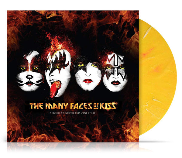 Various : The Many Faces Of KISS: A Journey Through The Inner World Of KISS (2xLP, Comp, Ltd, Col)