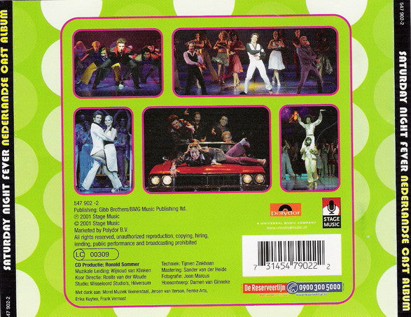 Originele Nederlandse Cast "Saturday Night Fever" : De Musical Saturday Night Fever - Nederlandse Cast Album (CD)