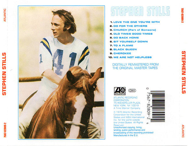 Stephen Stills : Stephen Stills (HDCD, Album, RE, RM)