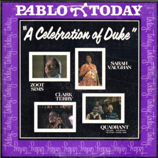 Zoot Sims, Sarah Vaughan, Clark Terry, Quadrant (6) : A Celebration Of Duke (LP, Comp)