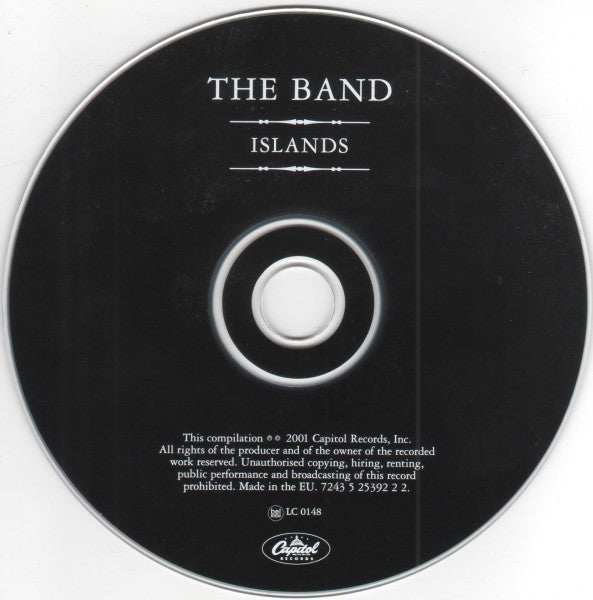 The Band : Islands (CD, Album, RE, RM, RP)