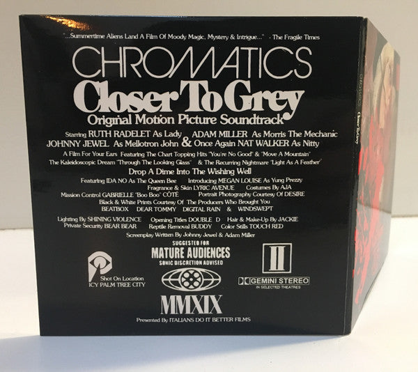 Chromatics : Closer To Grey (CD, Album, Gat)