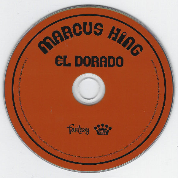 Marcus King (2) : El Dorado (CD, Album)