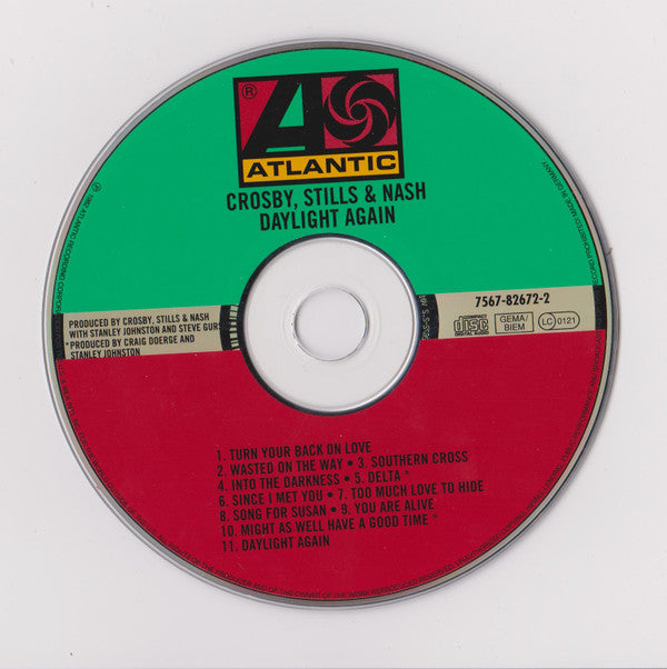 Crosby, Stills & Nash : Daylight Again (CD, Album, RM)