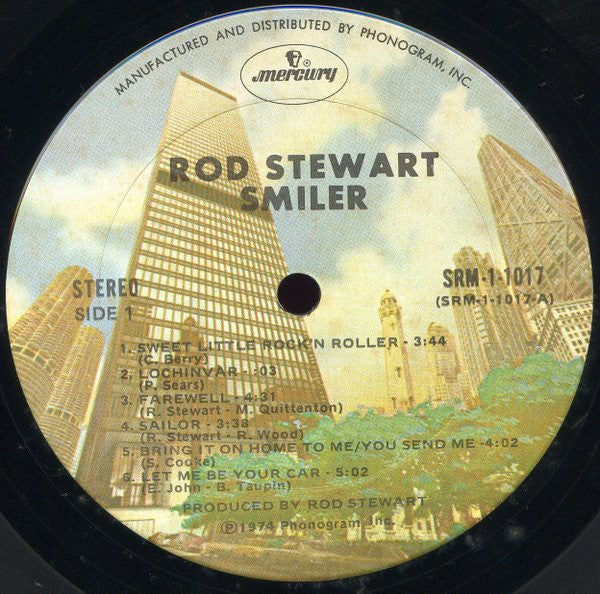 Rod Stewart : Smiler (LP, Album, Ter)