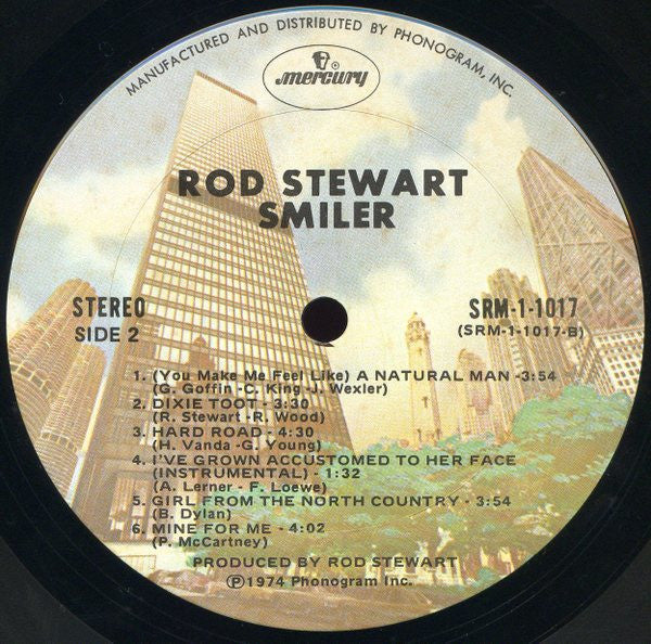 Rod Stewart : Smiler (LP, Album, Ter)