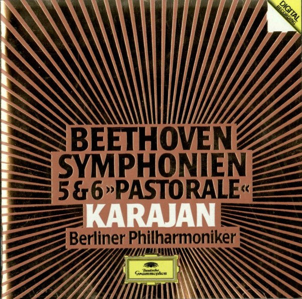 Ludwig Van Beethoven - Herbert Von Karajan - Berliner Philharmoniker : Symphonien 5 & 6 »Pastorale« (CD, Album)