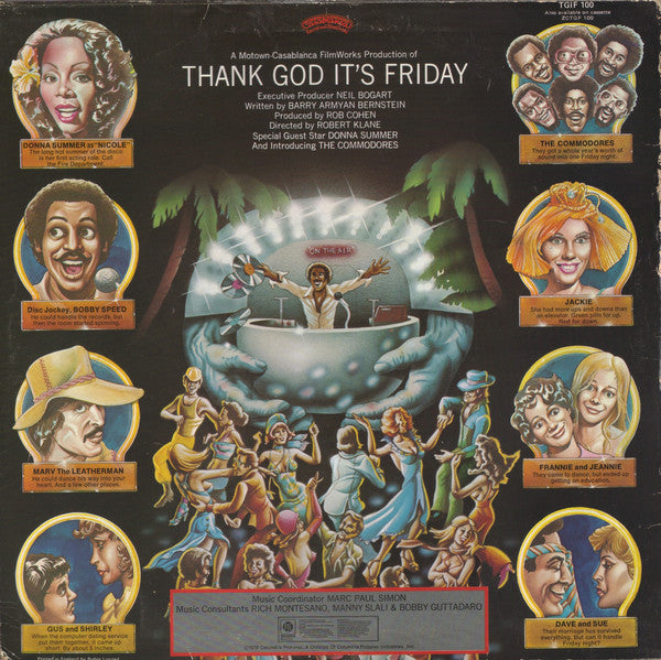 Various : Thank God It's Friday (2xLP + 12", S/Sided)