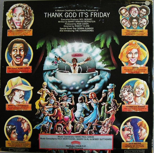 Various : Thank God It's Friday (The Original Motion Picture Soundtrack) (2xLP, Comp + 12", S/Sided)