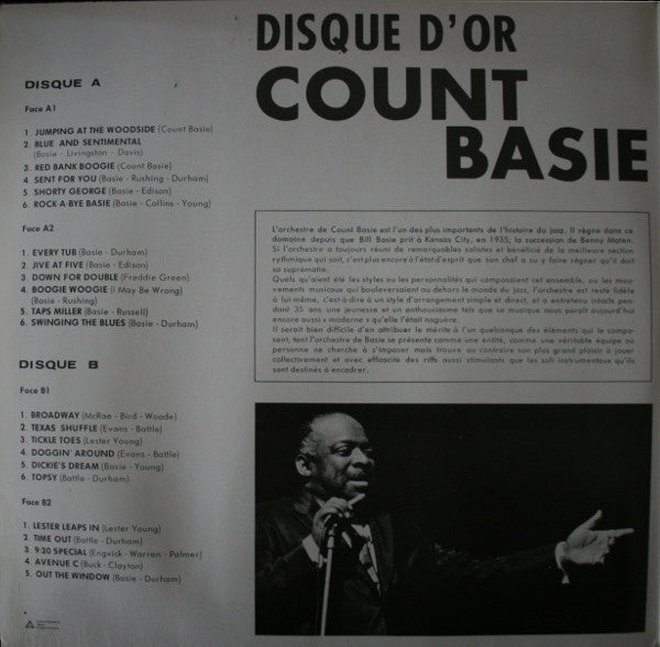Count Basie Orchestra : Disque D'Or (2xLP, Comp, RE, Gat)