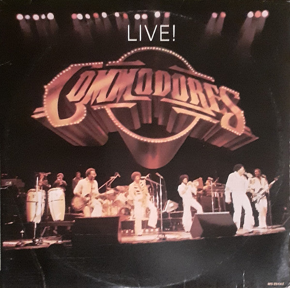 Commodores : Live! (2xLP, Album)