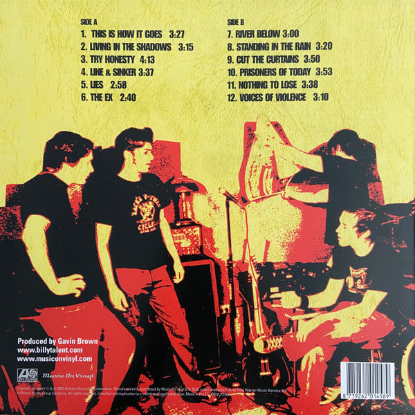 Billy Talent : Billy Talent (LP, Album, RE, 180)