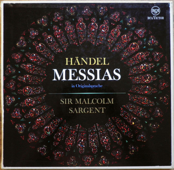 Handel*, Sir Malcolm Sargent : Messias (3xLP, Album + Box)