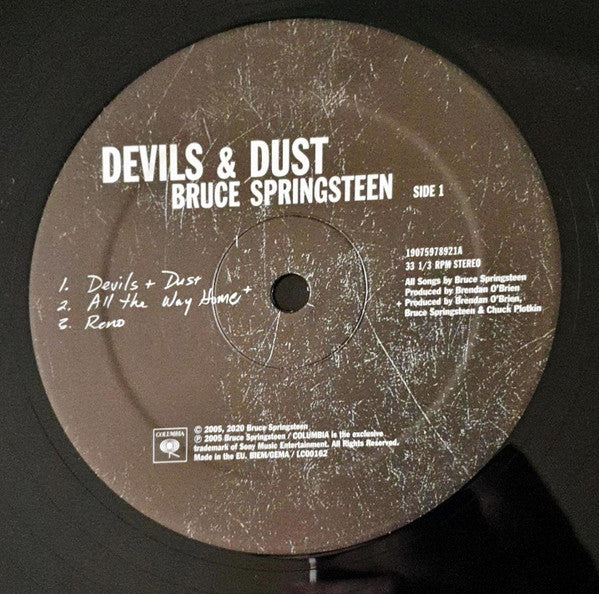 Bruce Springsteen : Devils & Dust (2xLP, Album, RE)