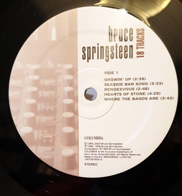 Bruce Springsteen : 18 Tracks (2xLP, Album, Comp, RE)