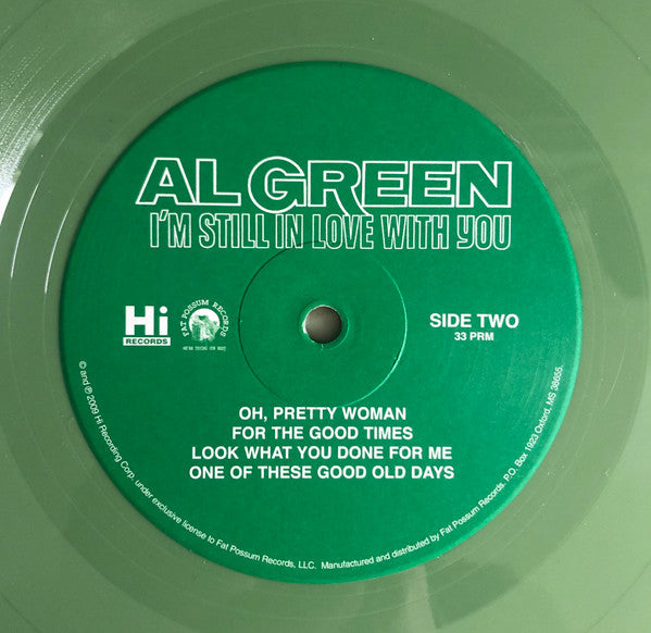 Al Green : I'm Still In Love With You (LP, Album, Ltd, RE, Oli)