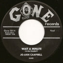 Jo Ann Campbell : Wait A Minute  (7", Single)