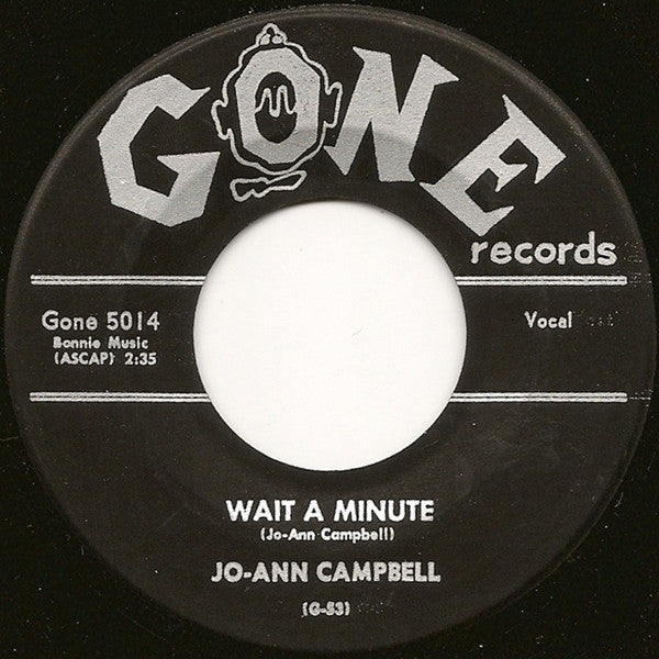 Jo Ann Campbell : Wait A Minute  (7", Single)