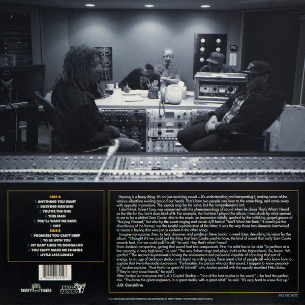 The Robert Cray Band : That's What I Heard (LP, Album, Gat)