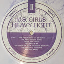U.S. Girls : Heavy Light (LP, Album, Ltd, Lav)