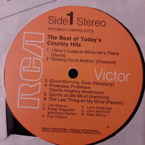 Various : The Best Of Today's Nashville Sound Vol.1 (4xLP + Box, Comp)