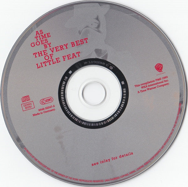 Little Feat : As Time Goes By: The Very Best Of Little Feat (CD, Comp, RE)