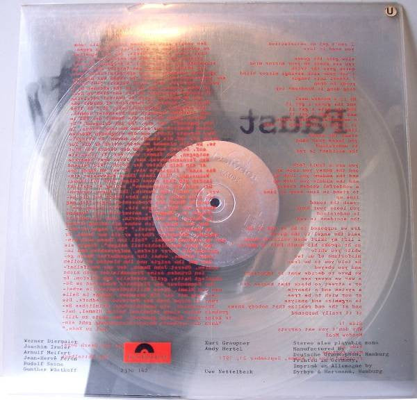 Faust : Faust (LP, Album, Tra)