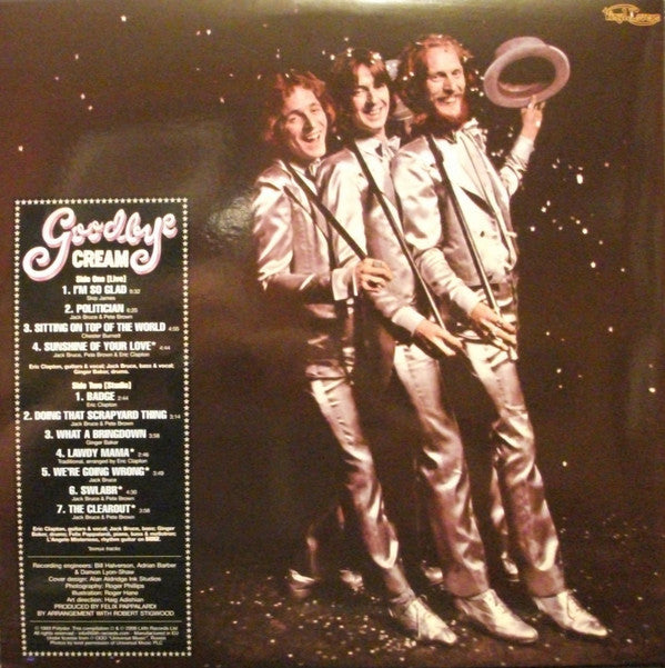 Cream (2) : Goodbye (LP, Album, RE, Gat)