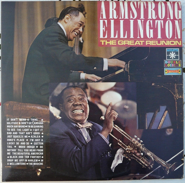 Armstrong*, Ellington* : The Great Reunion (2xLP, Comp, Gat)