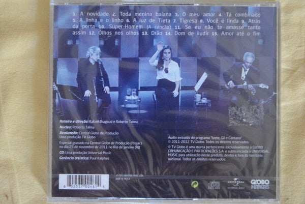 Ivete Sangalo, Gilberto Gil, Caetano Veloso : Especial (CD, Album)