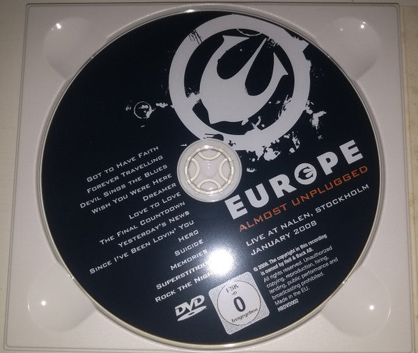 Europe (2) : Almost Unplugged (CD + DVD)