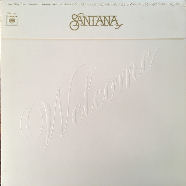 Santana : Welcome (LP, Album)
