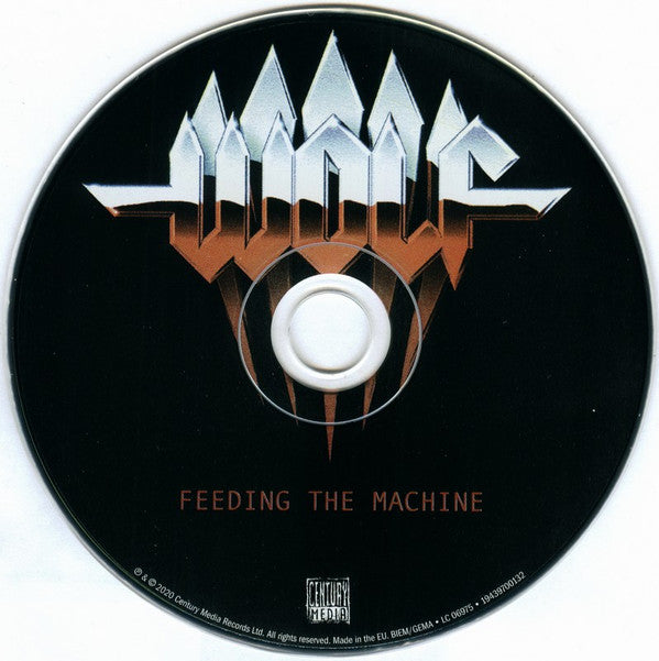 Wolf (3) : Feeding The Machine (CD, Album, Ltd, Dig)